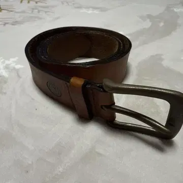 LEVI'S 브라운 가죽 벨트
