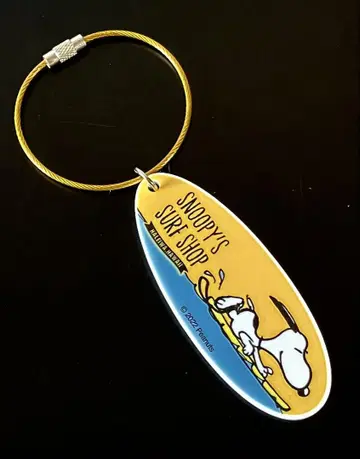 SNOOPY 스누피 서프 샵 키링 할레이와 하와이