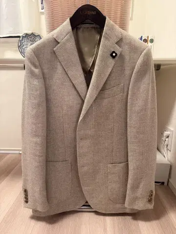 [컨디션 최상] Lardini 라르디니 자켓 베이지 50 7R