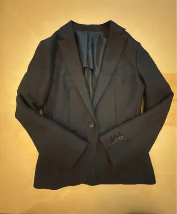 SUIT SELECT 네이비 싱글 버튼 재킷 7호