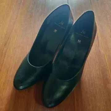 성공 워크 블랙 펌프스 24.5cm EE