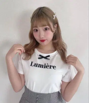 evelyn 에블린 Lumiere T셔츠 화이트