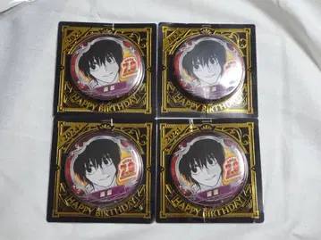 SAKAMOTO DAYS 생일 캔뱃지 2024 나구모 4세트