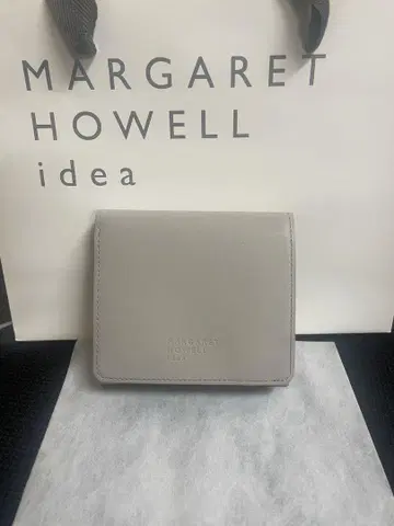 MARGARET HOWELL 그레이 접이식 지갑