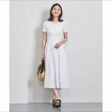 UNITED ARROWS 핏 앤 플레어 원피스