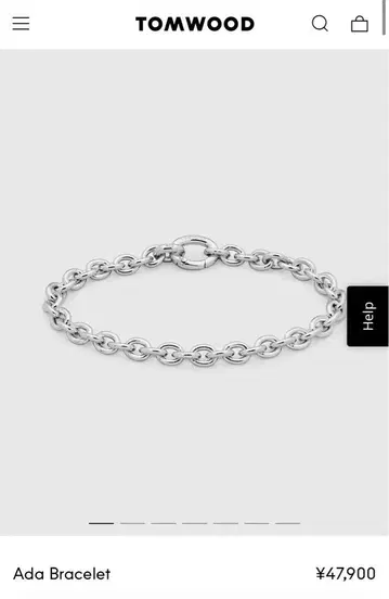 TOMWOOD Ada Bracelet Thick 7.0inches