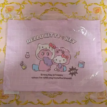 SHINee KEY x HELLO KITTY 일본 한정 토트백