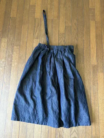 Gauze#/거즈 (g) 그램 스트랩 스커트