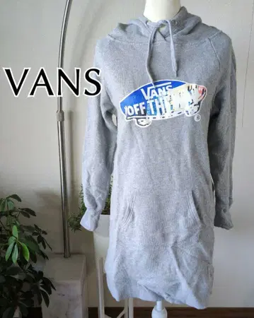 VANS 스웨트 롱 후드티 원피스로도 활용 가능