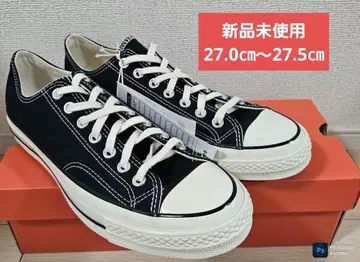 [ CONVERSE ] ct70 로우컷 척테일러 BK 27.5cm