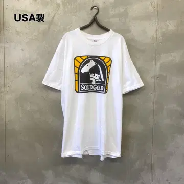 Rick's America USA 제작 티셔츠 동물 패턴 애니멀 티