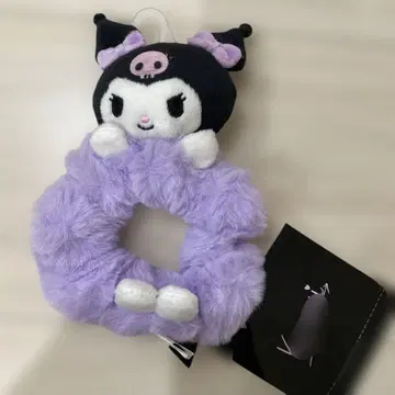 쿠로미 마스코트 스크런치 헤어 액세서리 보라색