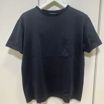 THE RERACS 티셔츠 블랙 포켓 부착