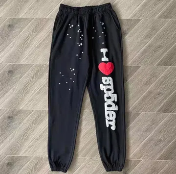 Sp5der 555555 I Heart hoodie pants 슬랙스