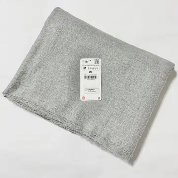 [ ZARA ] 자라 스톨 대형 빅 스톨 머플러 숄 그레이