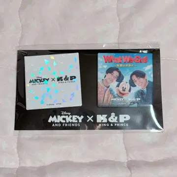 킹프리 King & Prince 디즈니 캔뱃지 세트 TSUTAYA