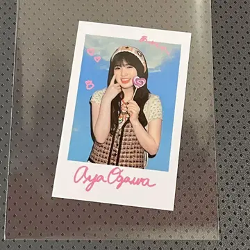 노기자카46 NOGI CAFE 노기 카페 폴라로이드풍 스티커 오가와 아야