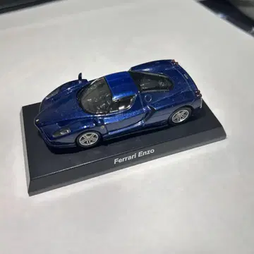 Ferrari Enzo 미니카 1/64 파랑 관리 No.6