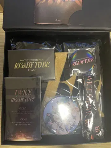 TWICE 5TH WORLD TOUR READY TO BE 굿즈 세트