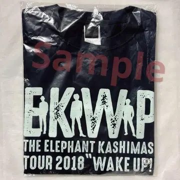 미개봉 새상품 WAKE UP TOUR T셔츠 S 사이즈 네이비