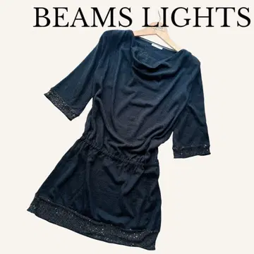 BEAMS LIGHTS 빔즈 라이츠 니트 원피스 울 튜닉