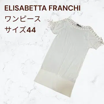 ELISABETTAFRANCHI 엘리자베타프란키 원피스 화이트