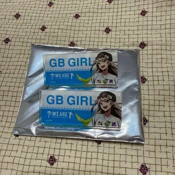 WEGO 나침반 GBG GB걸 네임 배지