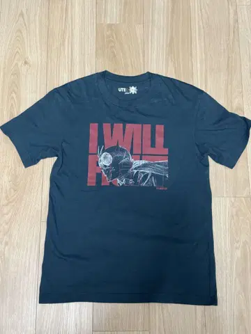 UNIQLO UT 신 가면라이더 티셔츠 S 사이즈 블랙