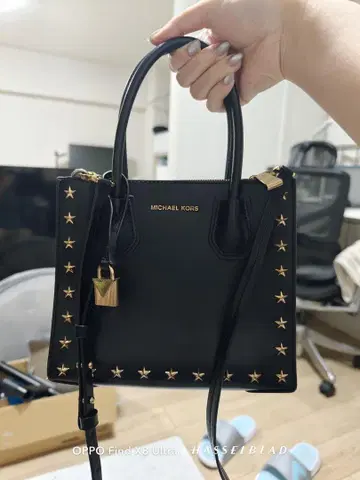 MICHAEL KORS 블랙 토트백