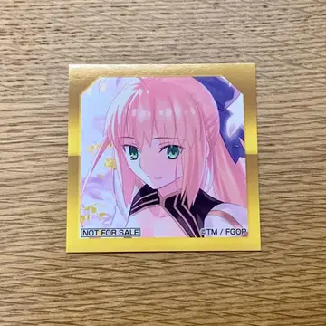 FGO 최종 재림전 내장객 혜택 씰 아르토리아 캐스터