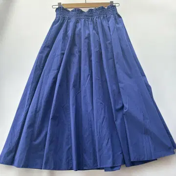 lounge dress 라운지 드레스 쉬폰 롱 스커트 로얄 블루