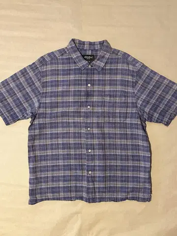 90년대 에디 바우어 (Eddie bauer) 코튼 린넨 셔츠 반팔