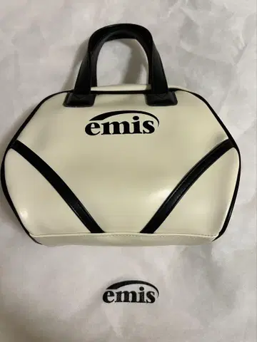 emis 핸드백 화이트/블랙