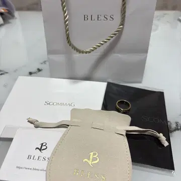 미사용 새상품 BLESS 하와이안 주얼리 반지 9호