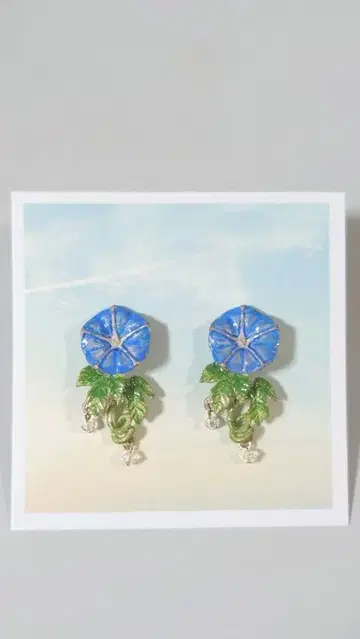 파르나토팍 나팔꽃 귀걸이