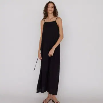 SeaRoomlynn 숄더 리본 플레어 원피스 블랙 M