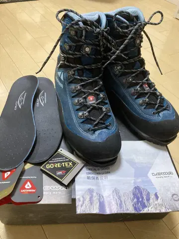 Lowa 등산화 GORE-TEX 파랑 여성용 한겨울용