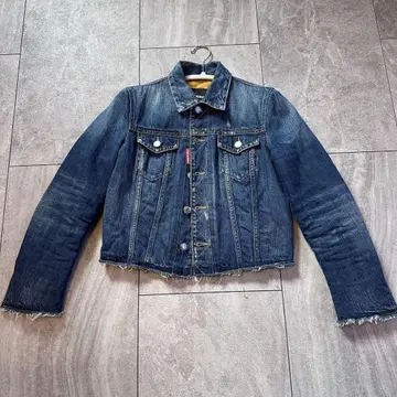 DSQUARED2 컷오프 데님 자켓 G자켓 퀼팅 충전솜
