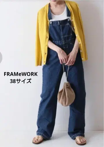 FRAMeWORK 프레임워크 데님 오버올 38