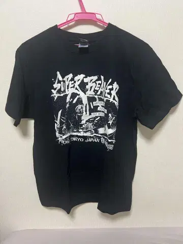 SUPER BERVER 합동 라이브 공연 밴드 T셔츠