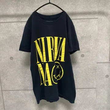 피치 T vintage music tee NIRVANA 너바나 밴드 T