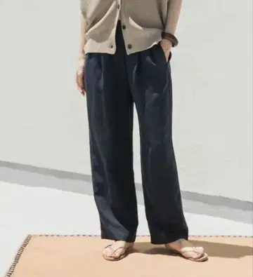 어반 리서치 도어스 DOORS 린넨 혼방 이지 팬츠 시착만 한 상품