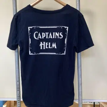 CAPTAINS HELM USA 제작 양면 프린트 티셔츠 사이즈 M