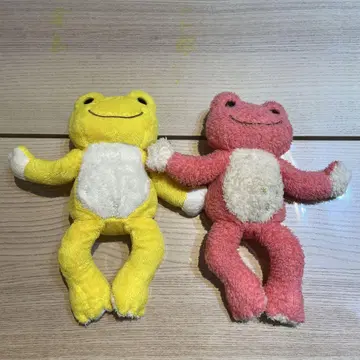개구리 봉제 인형 2개 세트
