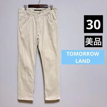 투모로우랜드 코듀로이 팬츠 베이지 30 치노 팬츠 트라우저