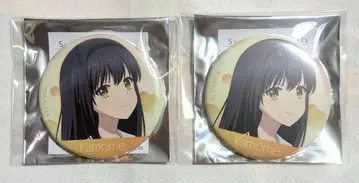 Summer Pockets 사마포케 표정 캔뱃지 쿠시마 카모메 2점 세트