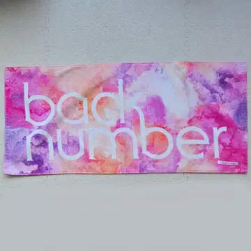 backnumber 타월