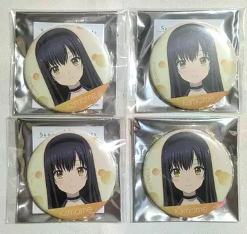 Summer Pockets 사마포케 표정 캔뱃지 쿠시마 카모메 4세트