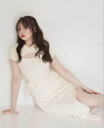 andmary 에피 슬릿 드레스