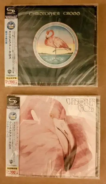 크리스토퍼 크로스 SHM-CD 미개봉 2장 세트